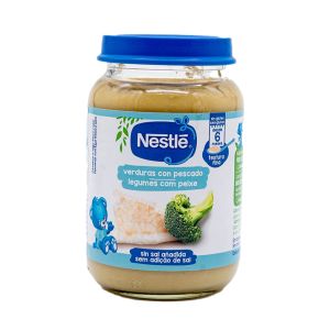 Refeição para Bebé Nestlé Legumes com Peixe, 190g