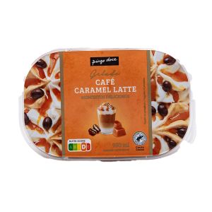 Sorvete Pingo Doce Café Caramel Latte, 950ml
