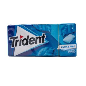 Pastilhas Elásticas Trident Fresh Peppermint, 14g