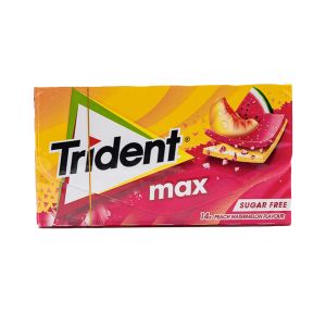 Pastilhas Elásticas Trident Melancia e Pêssego, 27g