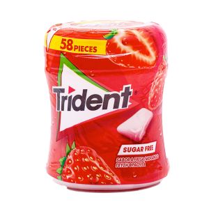 Pastilhas Trident Morango Fresh, 58 un