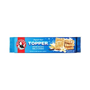 Bolacha Bakers Topper Baunilha, 125 g