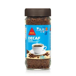 Café Solúvel Descafeinado Delta, 100g