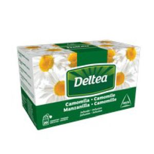 Chá Delta Deltea Camomila, 20 Saquetas