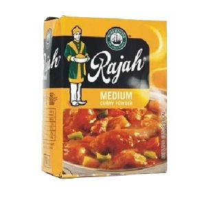 Tempero em Pó Rajah Medium para Caril, 50 g