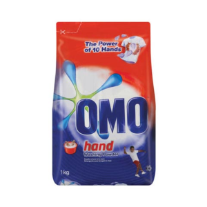 Detergente em Pó OMO Para Lavagem à Mão Flexibag, 1 Kg