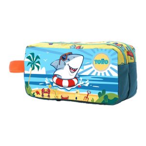 Estojo Multiuso Totto Little Surfer Gris