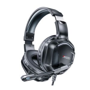 Headset Gaming com Microfone Yesido EK01, Preto