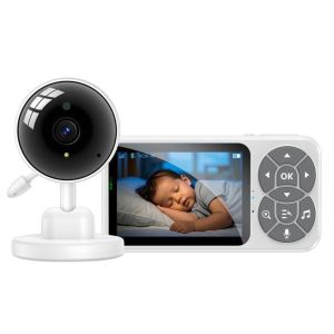 Câmera de Monitorização de Bebé Yesido KM26 2.4G, Branco