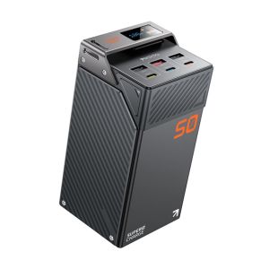 Power Bank Yesido YP63 22.5W com 6 Portas, 50000mAh