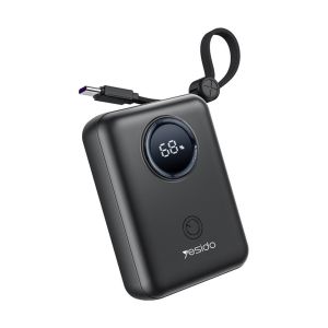 Power Bank com Cabo Yesido YP64 22,5W 10000mAh