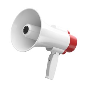 Megafone Portátil Recarregável USB, Branco