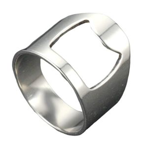 Anel Masculino de Aço Inoxidável 62107 Preto