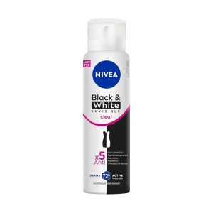 Desodorizante Aerossol Nivea Black & White Invisible Original 48h, 150ml