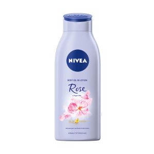 Loção Corporal Nivea Óleo de Rosa e Óleo de Argão, 400ml