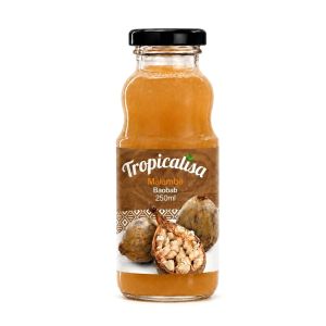 Sumo de Malambe Tropicalisa

Uma bebida refrescante preparada a partir do malambe (fruto do embondeiro/baobá), conhecido pelo seu sabor característico, ligeiramente ácido e naturalmente agradável.

Produzido pela Tropicalisa, o nosso Sumo de Malambe c