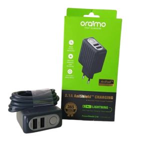 Carregador Oraimo USB Lightning Iphone Android