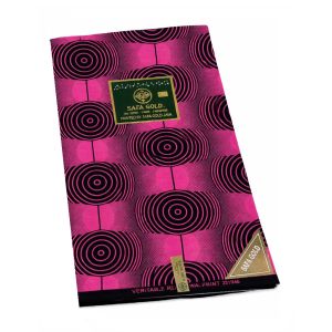 Capulana Energia Rosa 100% Algodão Estampa Geométrica by Pushti