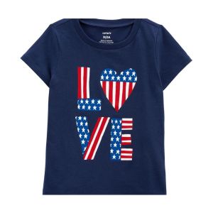Blusa Infantil Carters 3 e 5 Anos, Azul Marinho
