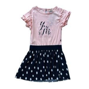 Vestido Infantil Lucky Kid 5 a 6 Anos, Coral