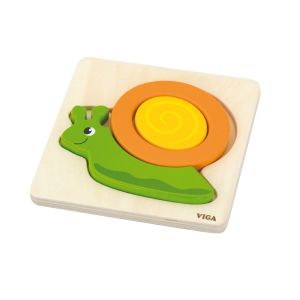 Puzzle de Blocos de Formas Viga Caracol