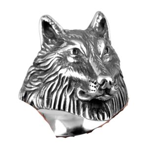 Anel Masculino Inox Silver 12283, Tamanho: 9