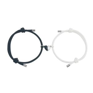Pulseira para Casais Preto-Branco 31209