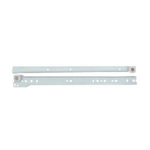 Corrediça para Móveis Metálica Branca, 450mm