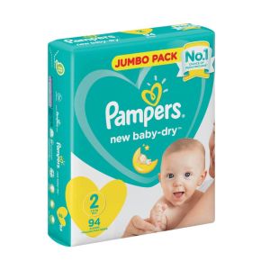 Fraldas Pampers Baby Dry 2, 94 un