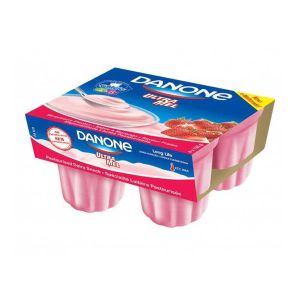 Iogurte Danone Ultra Mel Morango, 4 x 125 g