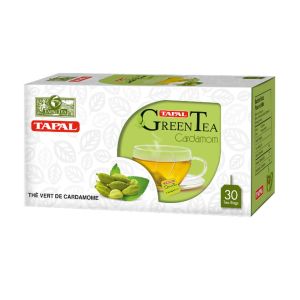 Chá Verde Cardamomo Tapal, 30 un