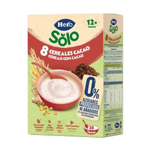 Farinha para Crianças 12+ Hero 8 Cereais & Cacau, 340 g