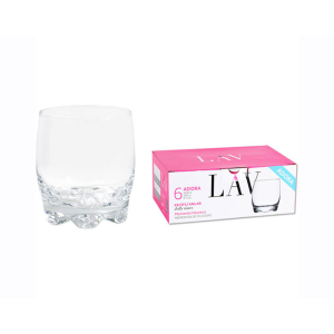 Jogo de 6 Copos Whisky LAV, 290ml
