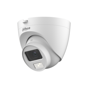 Câmera Analógica 5MP Dahua Colorido Microfone Embutido Interior HDCVI, Branco